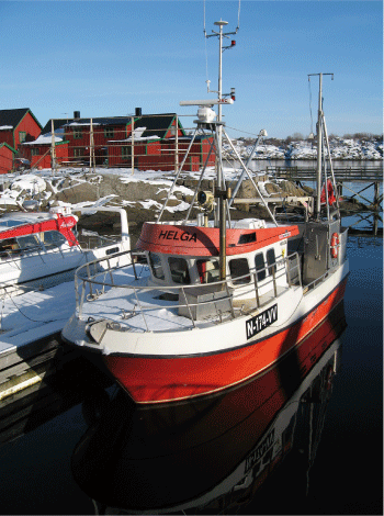 Figur 4.7 Kystfiskefartøy i Stamsund