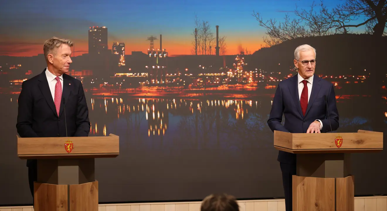 7. august 2026: Statsminister Jonas Gahr Støre og energiminister Terje Aasland holdt pressekonferanse om utbygging av kraft og strømnettet. Pressekonferansen ble arrangert i regjeringskvartalet.