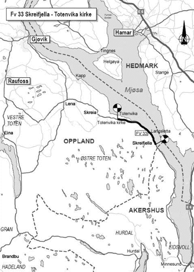 Figur 2.1 Oversikt over planområdet. 