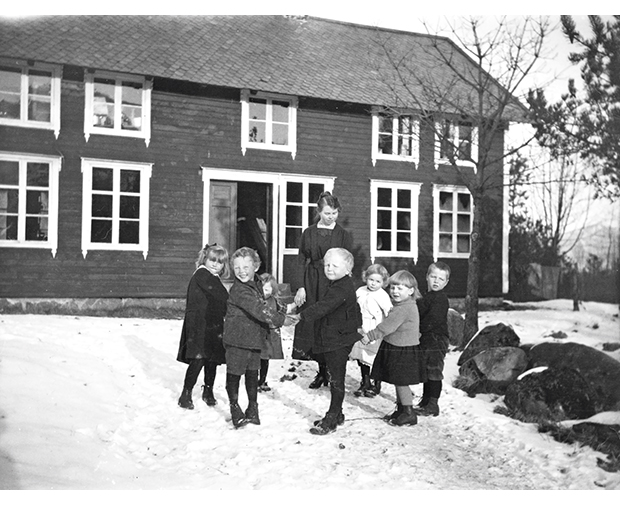 Figur 2.5 Barnehagen Svanviken arbeidskoloni 1923