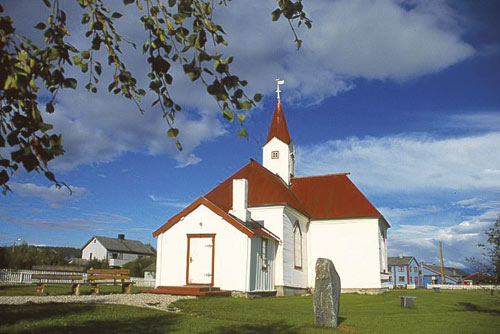 Figur 18.1 Karasjok gamle kirke – 200 år i 2007.