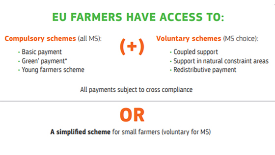 Figur 3. EUs direkte støtteordninger.