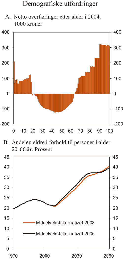 Figur 3.6 Demografiske utfordringer