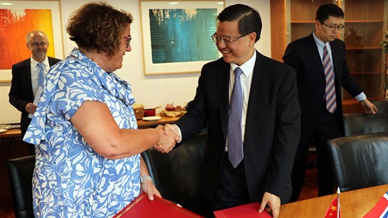 Norsk-kinesisk avtale