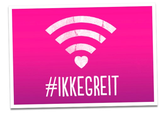 Plakat for #IKKEGREIT