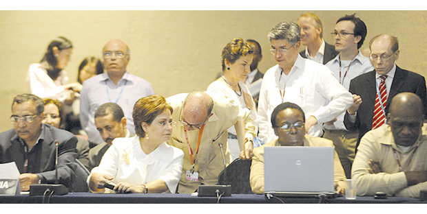 Figur 2.5 Klimaforhandlinger i Cancún 