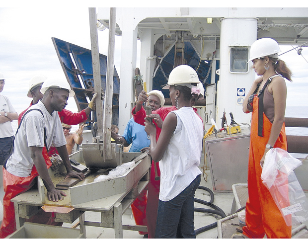 Figur 3.5  Datainnsamling på «Dr. Fridtjof Nansen»