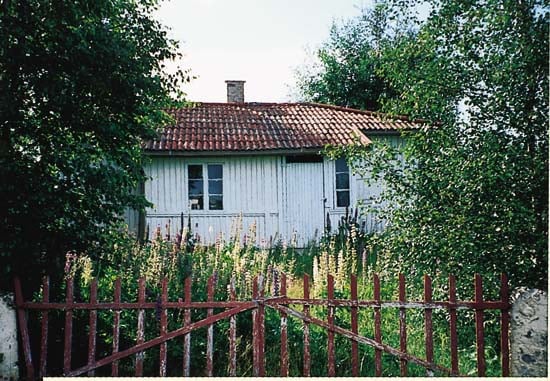Figur 7.2 Tater Millas hus i Våler, et kulturminne med stor
 symbolverdi for taterne i området.