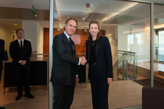 Astri Aas-Hansen og Bartjan Wegter