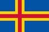 Åland flagg