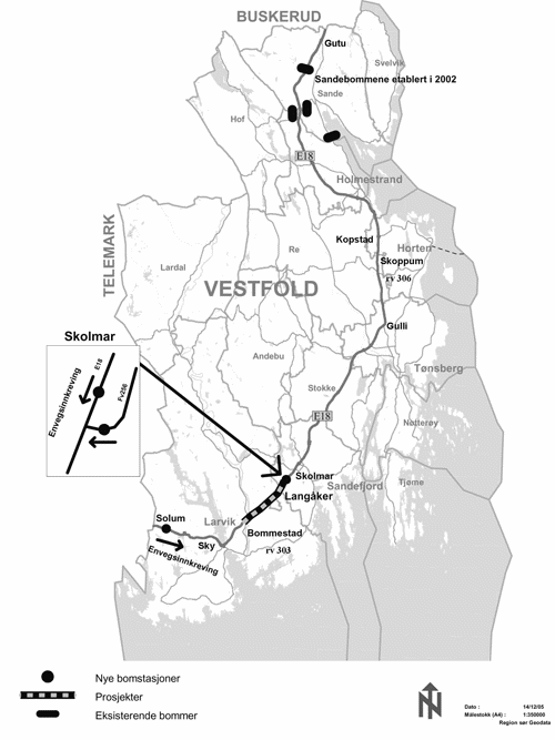Figur 3-1 Kartskisse