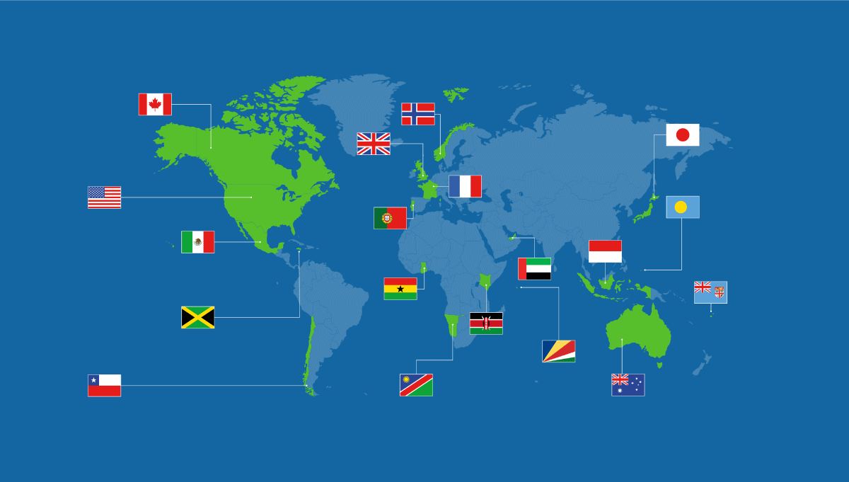 Figure 8.2 Membership of the Ocean Panel in January 2025.