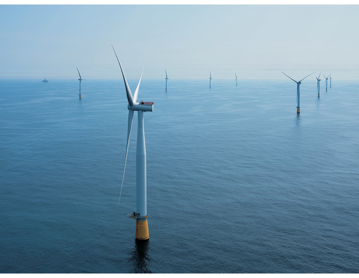 Figur 5.8 Flytende vindturbiner, havvindparken Hywind Tampen