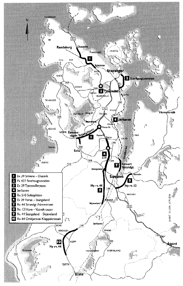 Figur 2.1 Oversiktskart