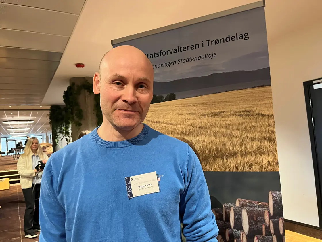 Rådgiver i kommunal landbruksforvaltning i Stjørdal kommune Magnus Næss.