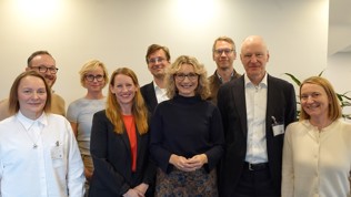 bilde av dataprioriteringsrådet og statsråden