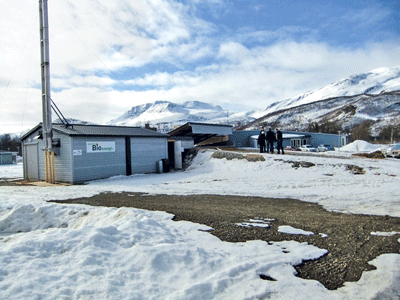 Figur 3.23 Nord-Troms bioenergianlegg AS på Storslett 
