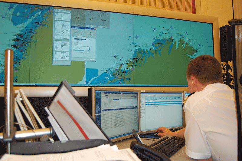 Figure 10.1 The Vardø vessel traffic service centre. 