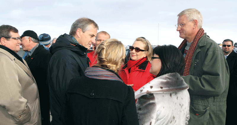 Figure 7.6 Arctic Council Ministerial Meeting in Nuuk, Greenland, 12 May 2011. 