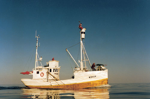 Figur 3.5 Hvalfangstskute