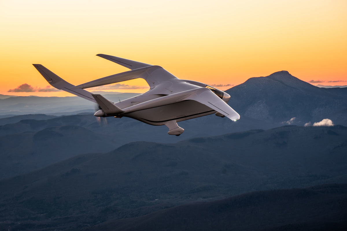 Figur 2.13 Beta Technologies’ CX300 batterielektrisk fly i cargoversjon