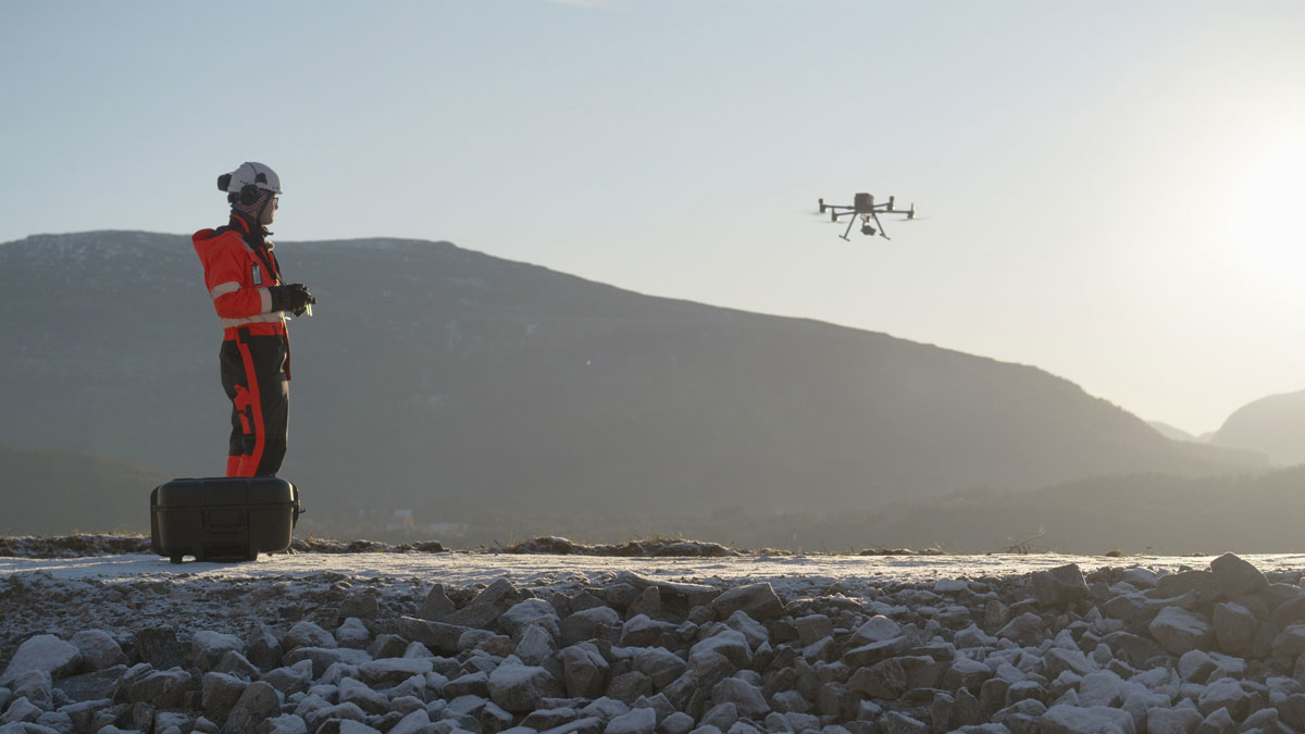 Figur 3.2 Dronebruk i Statens vegvesen