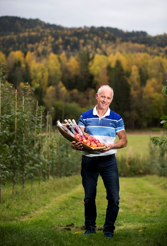 Atle Tærum er stolt bonde på Skott Gård i Buskerud.
