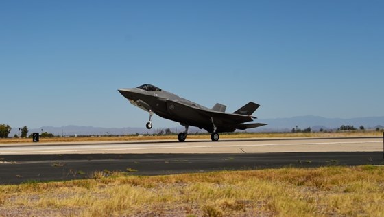 Norges femte F-35 kampfly.