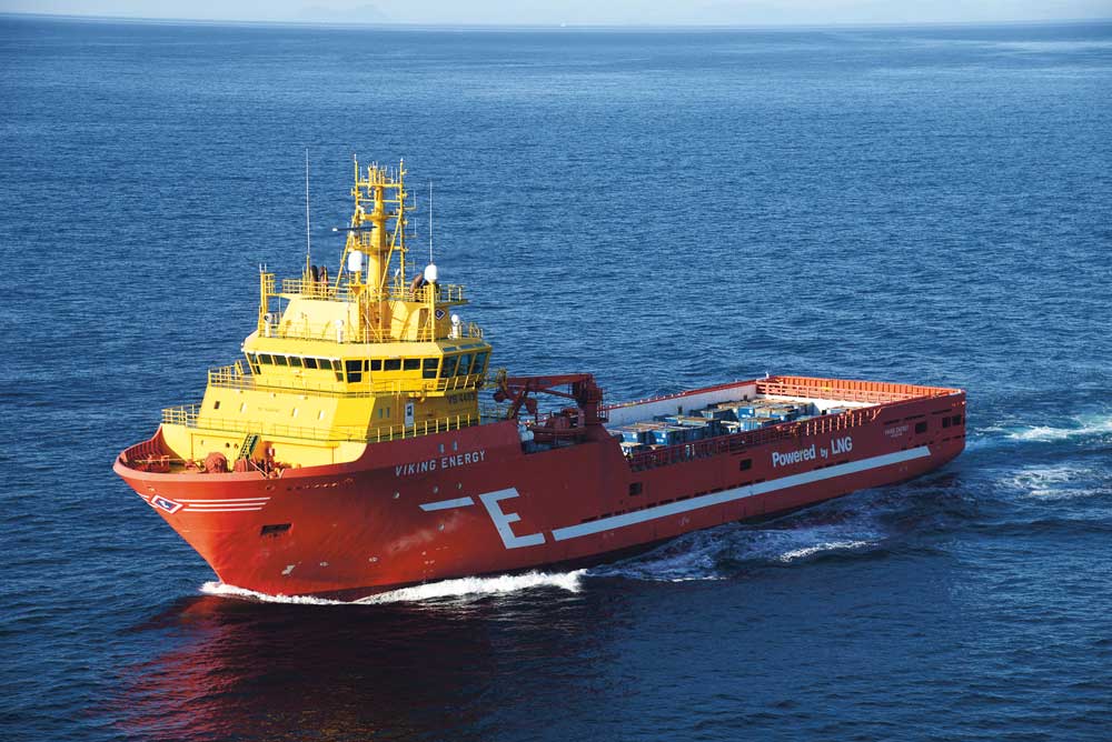 Figure 3.20 The offshore supply vessel Viking Energy is being retrofitted to use ammonia as fuel from 2024.