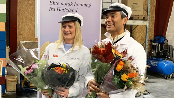 Honning fra Hadeland og Oslo-tak vinner landbrukspris i Innlandet