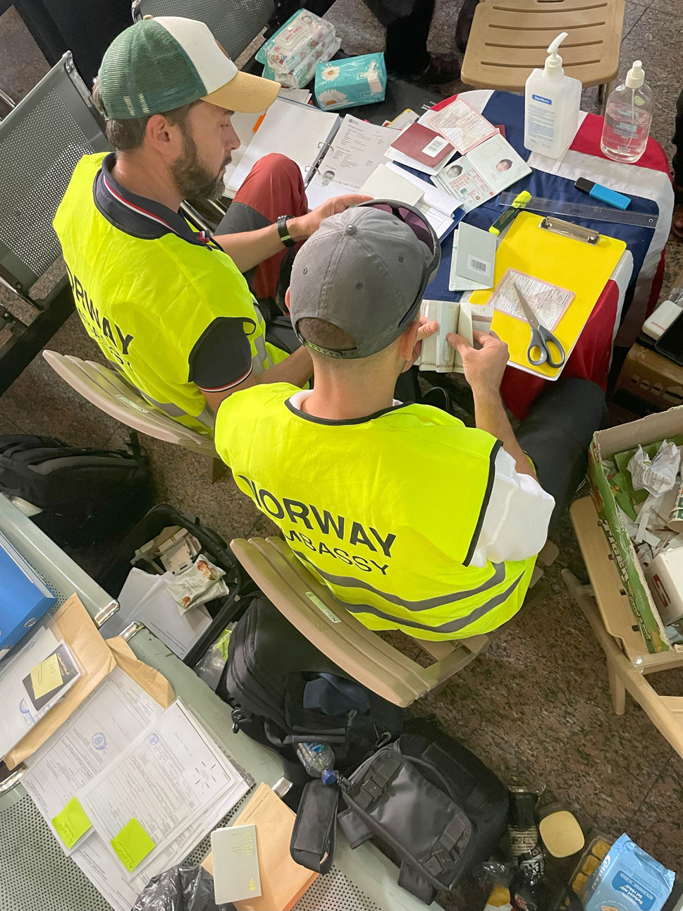 Figur 5.3 Nødpass ved assisterte utreiser