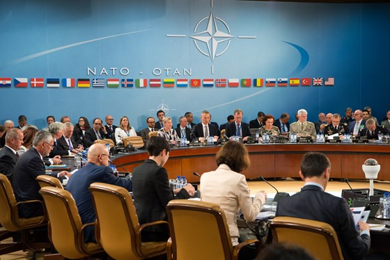 Forsvarsministermøtet i NATO 29. juni 2017.