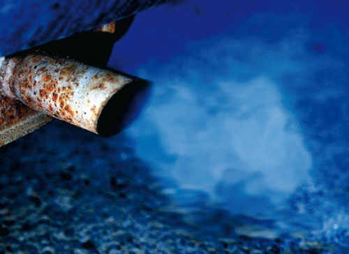 Figur 7.10 Avgasser fra kjøretøy inneholder helse- og
 miljøfarlige stoffer