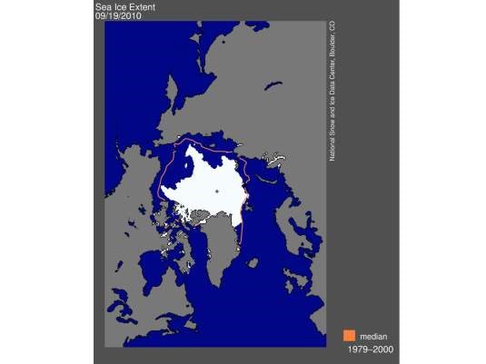 Sea ice extent