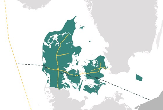 Ny gassforbindelse til Polen via Danmark.