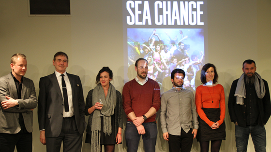 Noen av fotografene som har deltatt i Sea Change-prosjektet