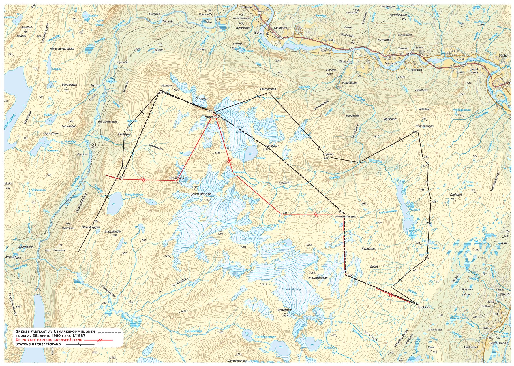 Figur 2.2 Beiarn Øst-feltet