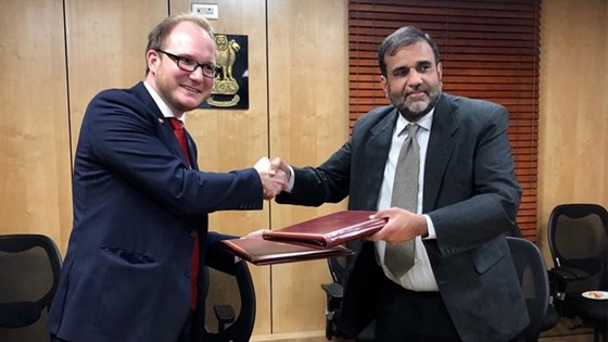Ny avtale mellom Norge og India