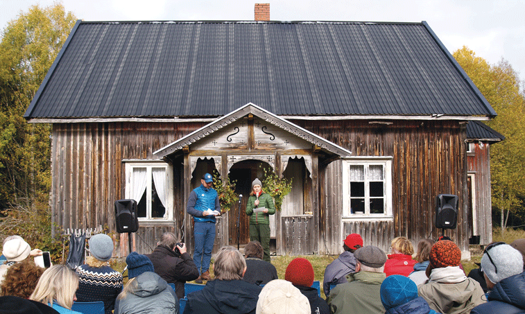 Figur 4.3 Fra et arrangement i forbindelse med fredningen av Abborhøgda
