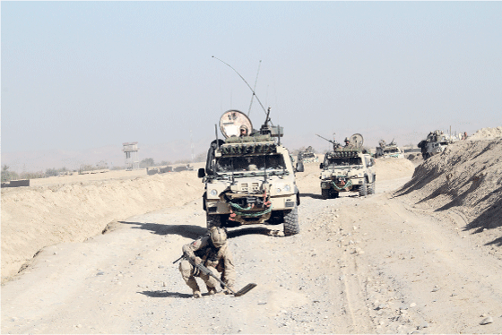 Figur 3.9 Minerydding i Afghanistan. 
