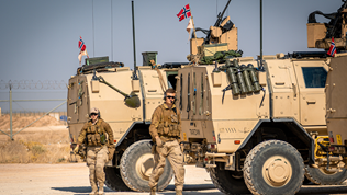 Illustrajonsbilde: Norske styrker i Irak