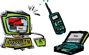 Figur 8-1 Multimodalitet: i prinsippet samme applikasjon/anvendelse på ulike maskinplattformer.