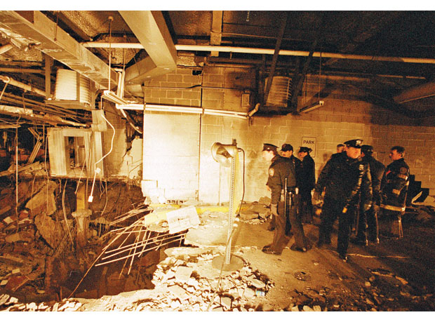 Figur 4.5 Angrepet mot World Trade Center 1993.