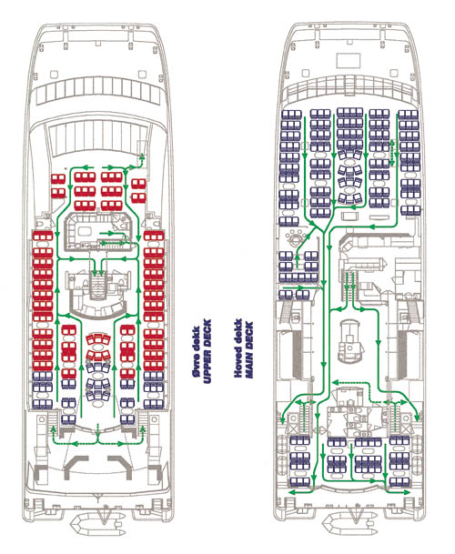 Figur 4.12 Evacuation plan