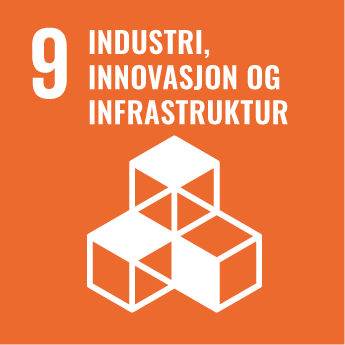 Figur 4.10 Bærekraftsmål 9: Bygge solid infrastruktur og fremme inkluderende og bærekraftig industrialisering og innovasjon