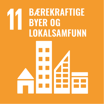 Figur 4.12 Bærekraftsmål 11: Gjøre byer og lokalsamfunn inkluderende, trygge, robuste og bærekraftige