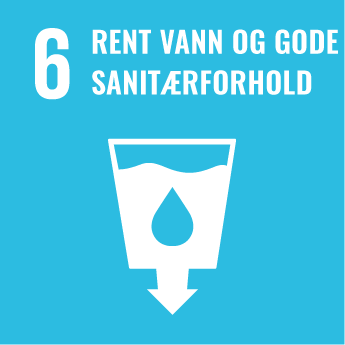 Figur 4.7 Bærekraftsmål 6: Sikre bærekraftig vannforvaltning og tilgang til vann og gode sanitærforhold for alle