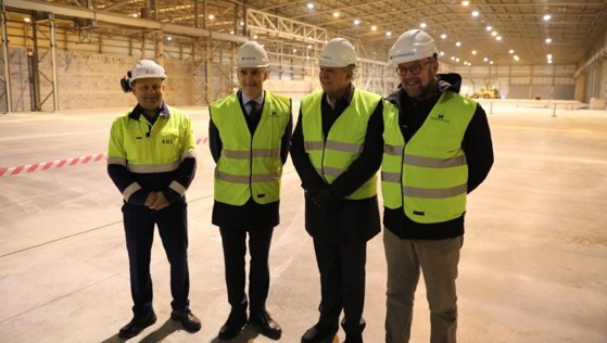 Statsministeren besøker Mo industripark