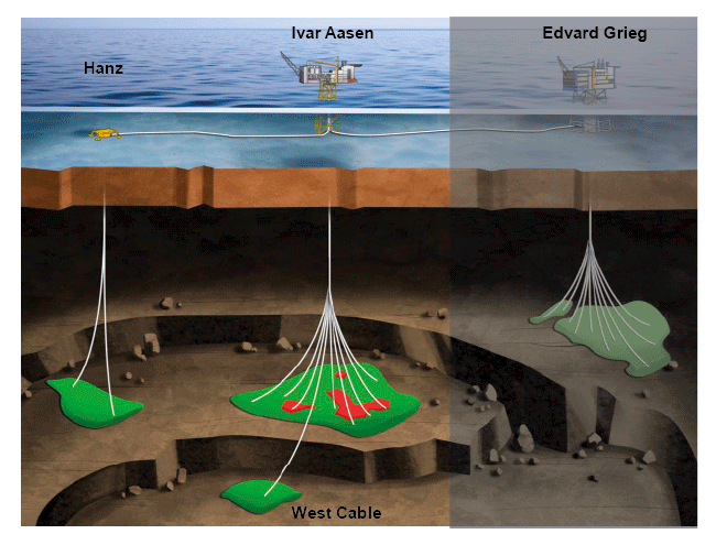 Figur 2.2 Skisse over planlagd utbyggingsløysing