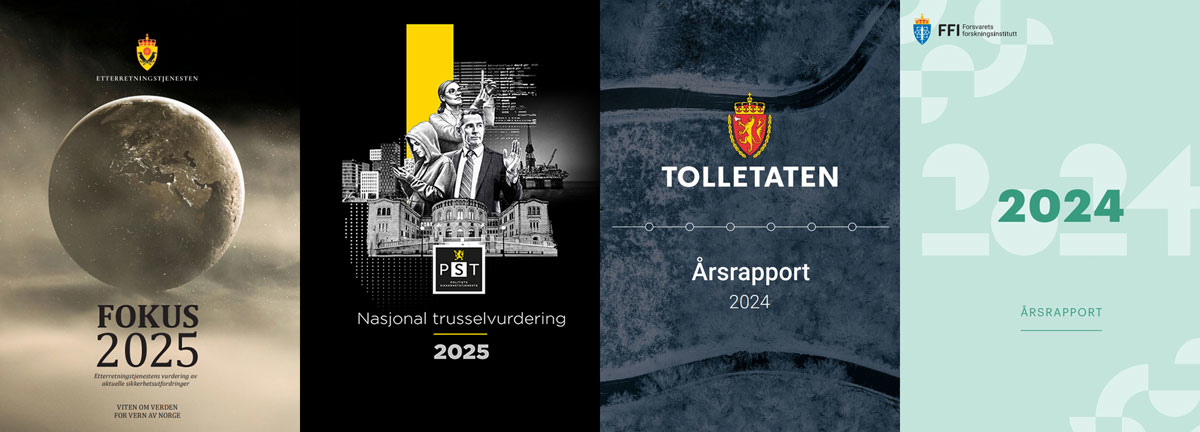 Figur 6.8 DEKSAs partnere i det nasjonale samarbeidet om eksportkontroll.